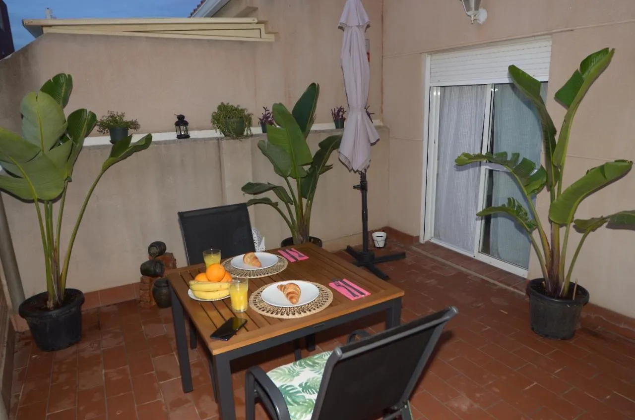 Habitacion Grande Con Terraza Privada, Malaga Centro 0*,