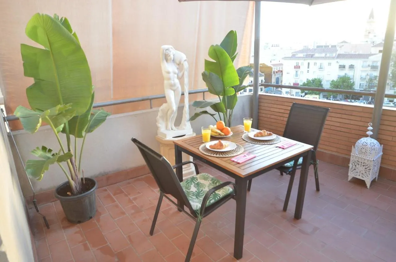 Accommodatie bij particulieren Habitacion Grande Con Terraza Privada, Malaga Centro